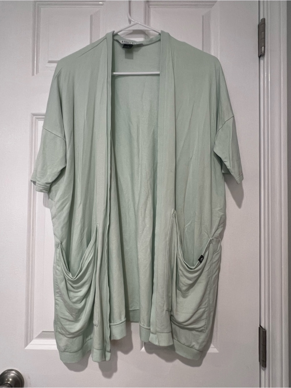 Nikita Mint Open Front Pocket Cardigan small